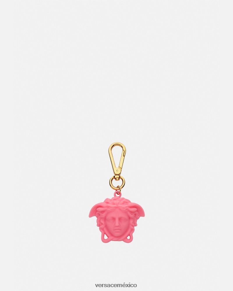Versace llavero la medusa rosa accesorios niños 84626J2067