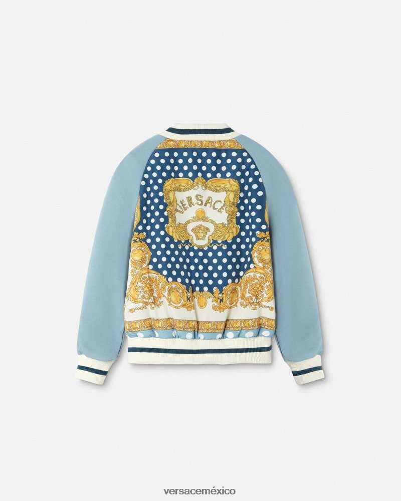 Versace chaqueta bomber integral imprimir ropa niños 84626J2092