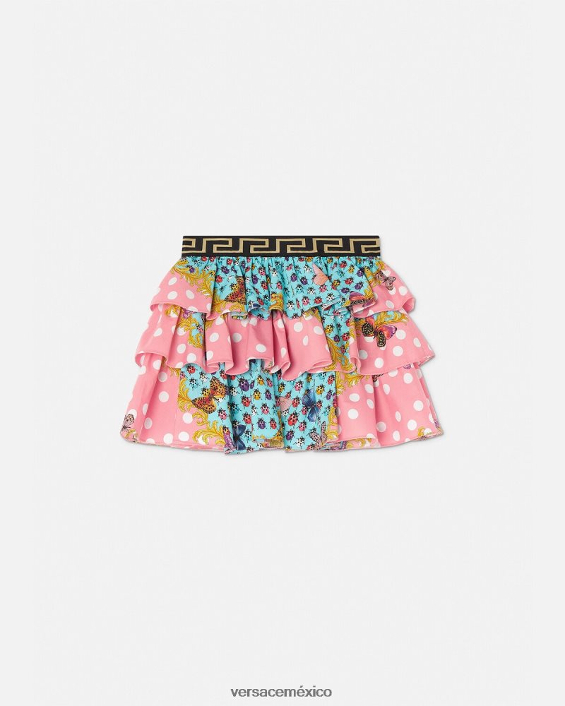 Versace falda mariposas imprimir ropa niños 84626J1939