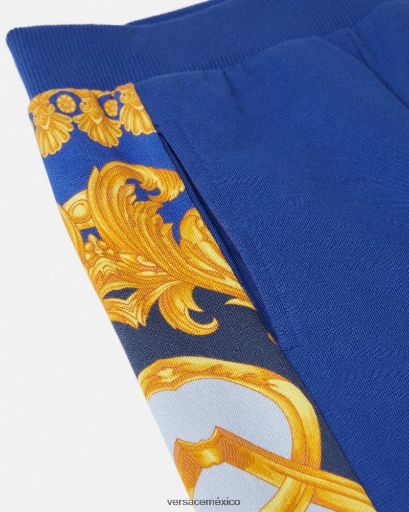 Versace pantalones de chándal barroco 660 Plano ropa niños 84626J2110