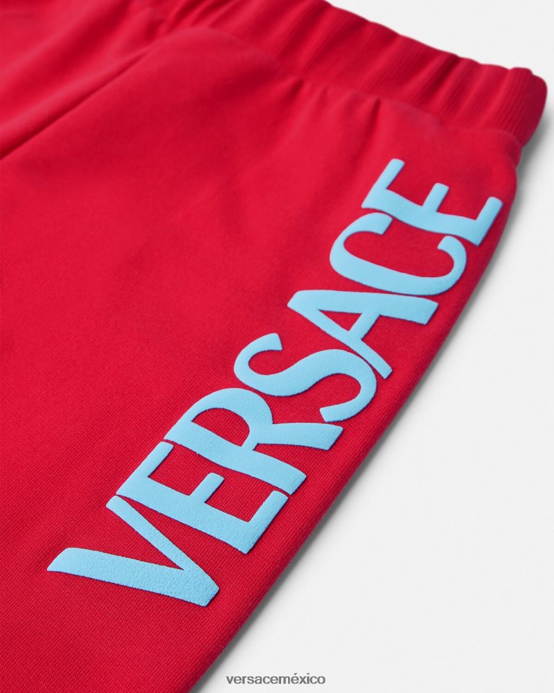 Versace pantalones deportivos con gafas de sol de medusa rojo ropa niños 84626J2138
