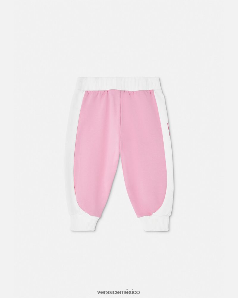 Versace pantalones deportivos con logo para bebé 6p910 ropa niños 84626J1857