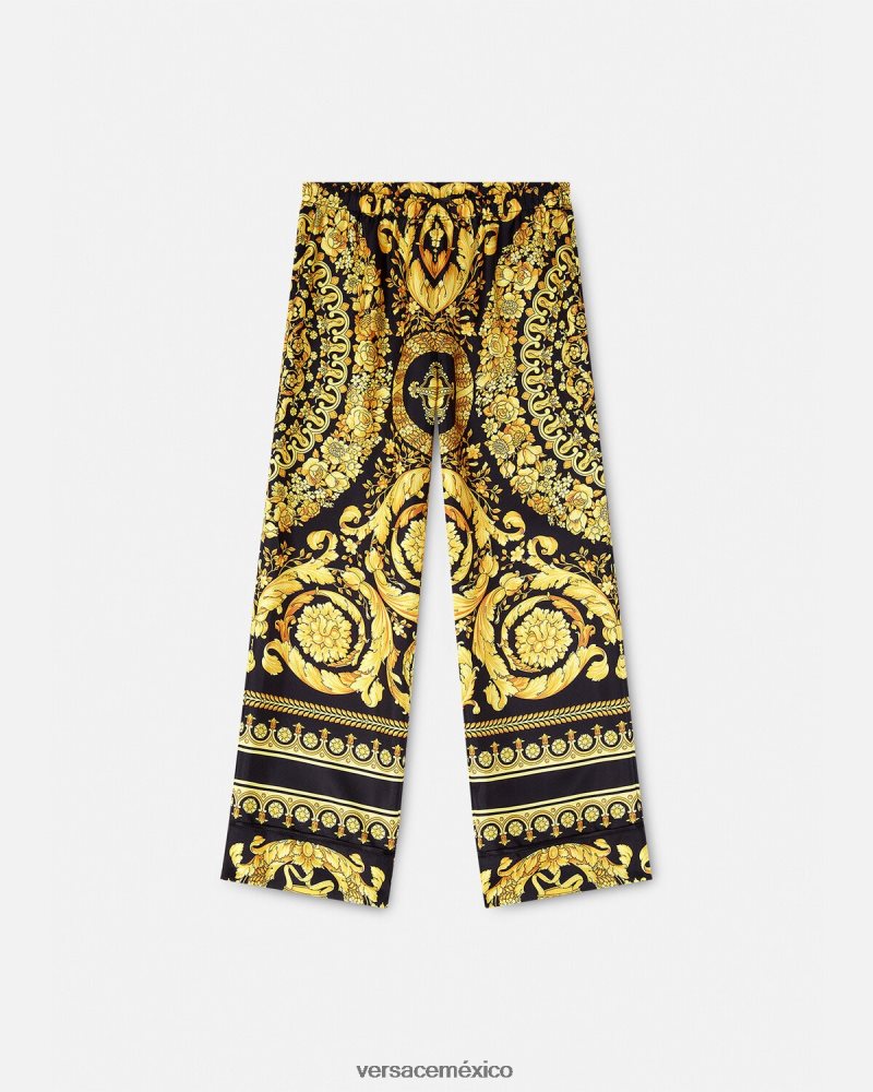 Versace pantalones barrocos imprimir ropa niños 84626J1958