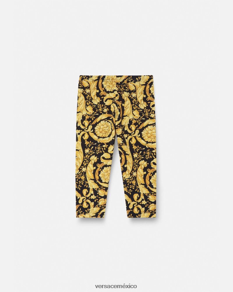 Versace legging barroco para bebé imprimir ropa niños 84626J1861