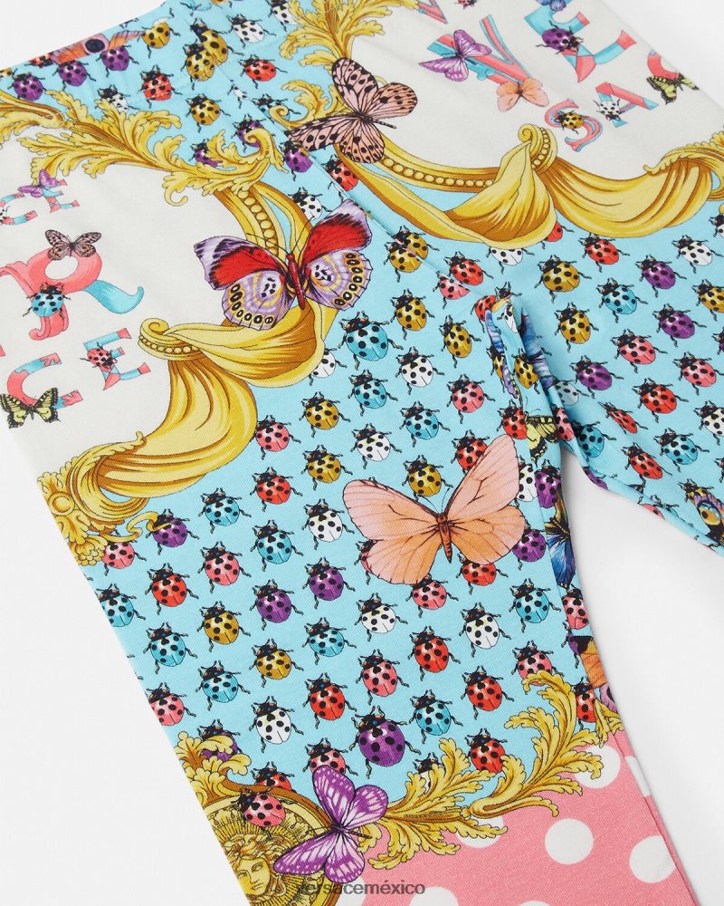 Versace leggings de mariposas imprimir ropa niños 84626J1942