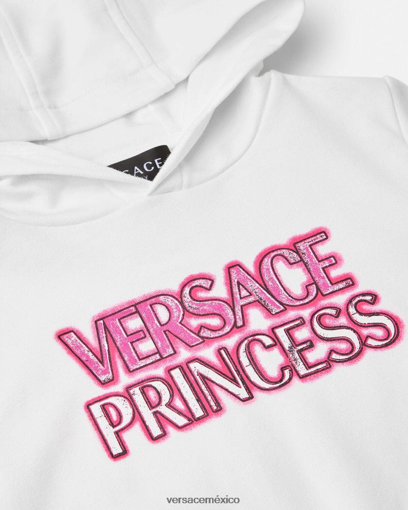 Versace sudadera con capucha para bebé con logo 