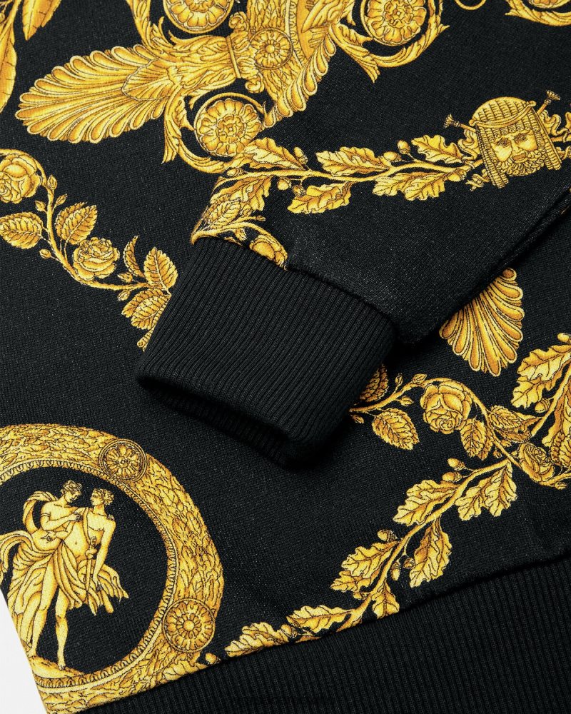 Versace sudadera maschera barroca imprimir ropa niños 84626J2125