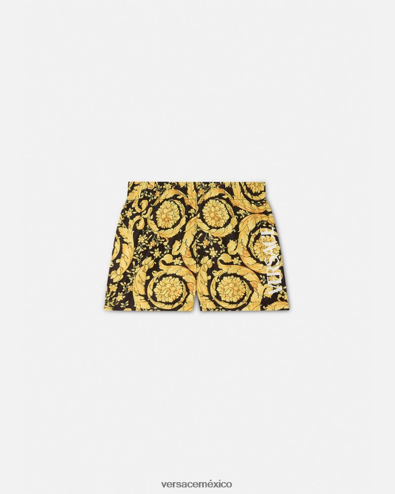 Versace shorts de baño para bebé barroco imprimir ropa niños 84626J1886