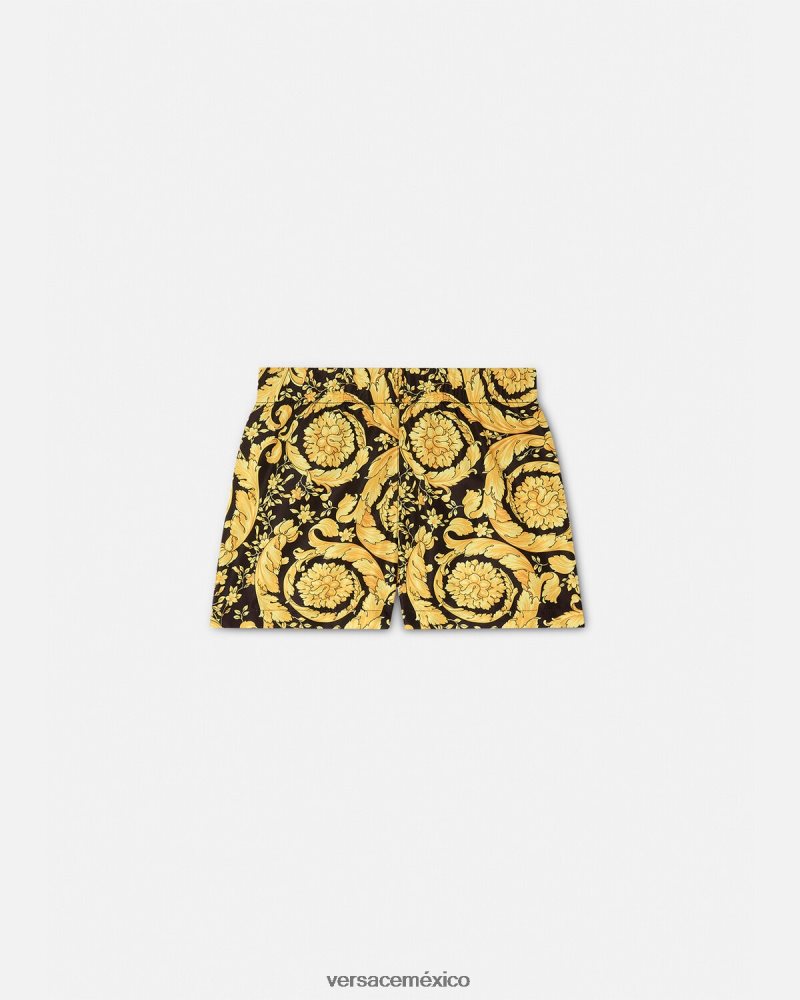 Versace shorts de baño para bebé barroco imprimir ropa niños 84626J1886