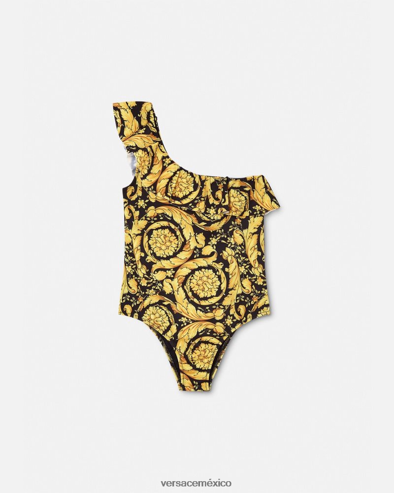Versace traje de baño de una pieza barroco imprimir ropa niños 84626J1959