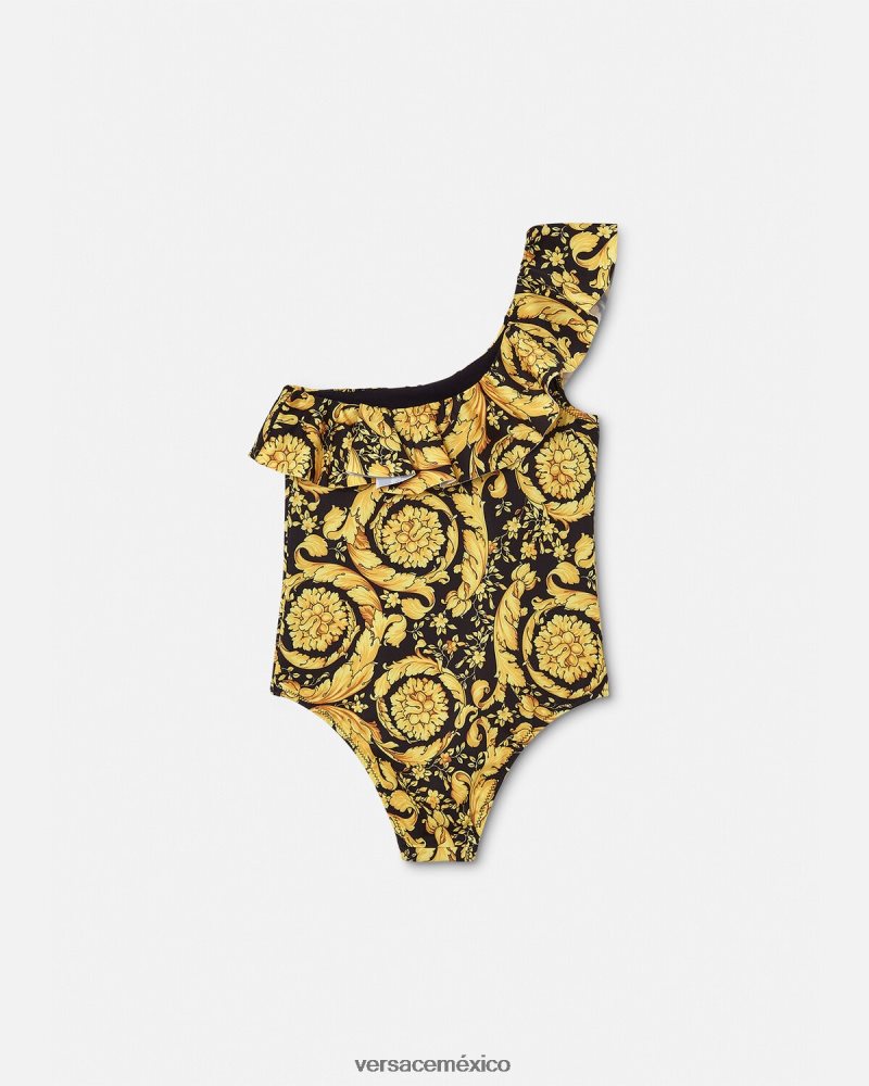 Versace traje de baño de una pieza barroco imprimir ropa niños 84626J1959