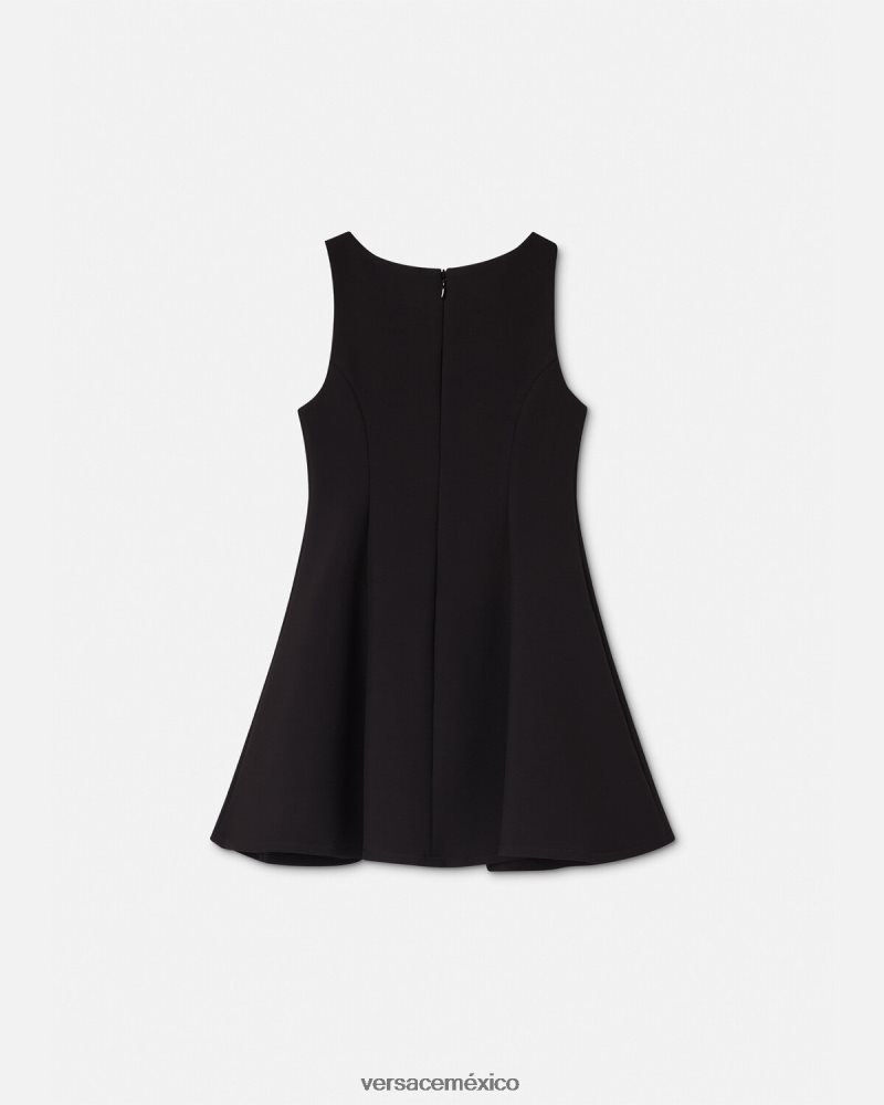 Versace vestido de medusa negro ropa niños 84626J2000