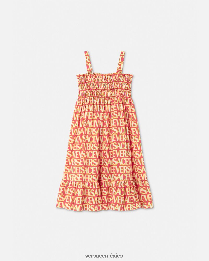 Versace vestido por toda la prenda imprimir ropa niños 84626J1950